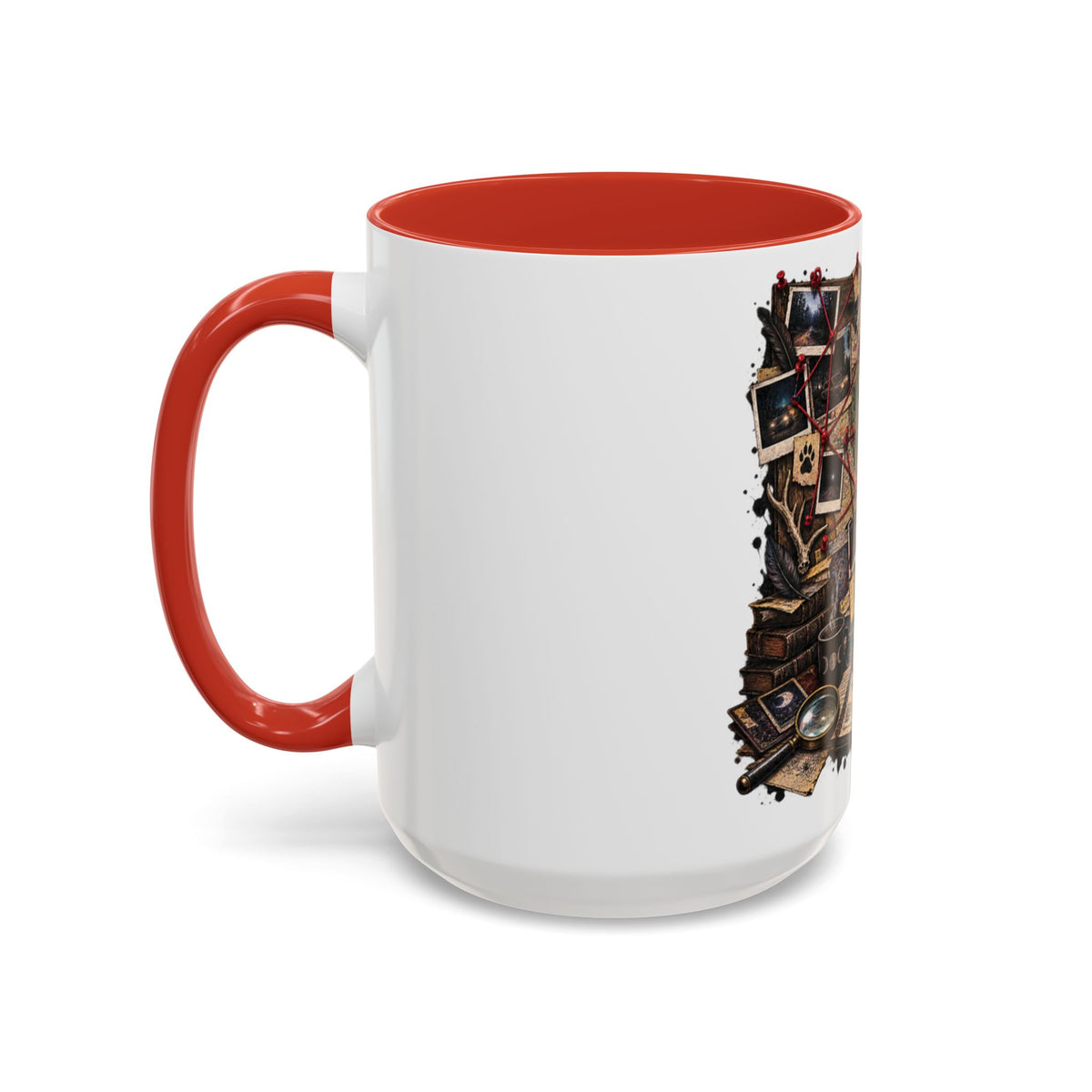 Conspiracy Board Coffee Mug — Detective Mystery Map Design (11/15oz)