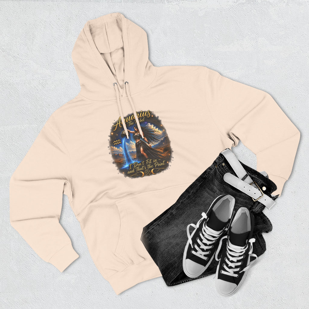 Aquarius Rebel Zodiac Hoodie